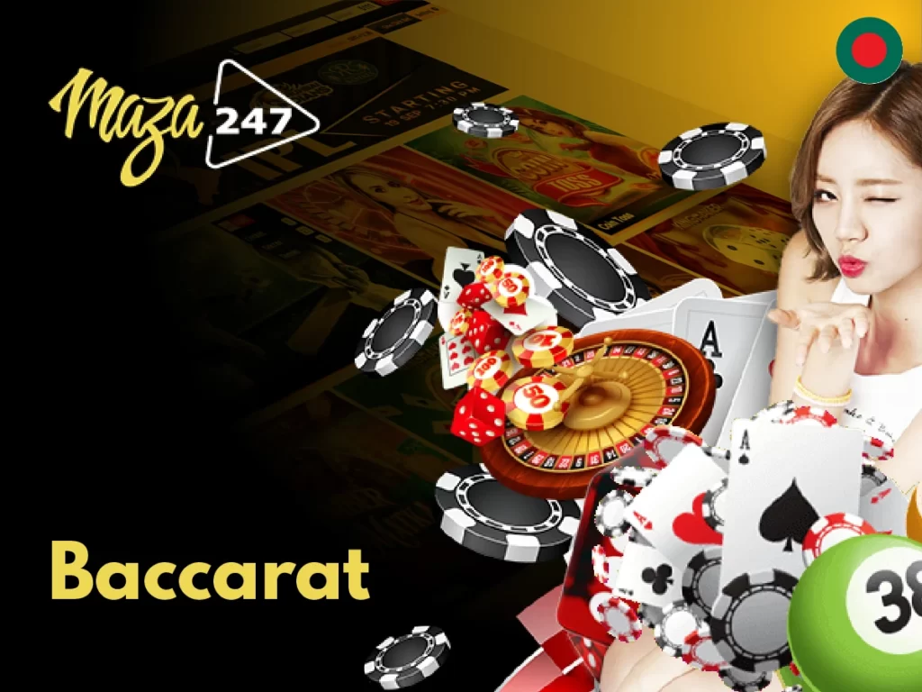 Baccarat online at Maza247
