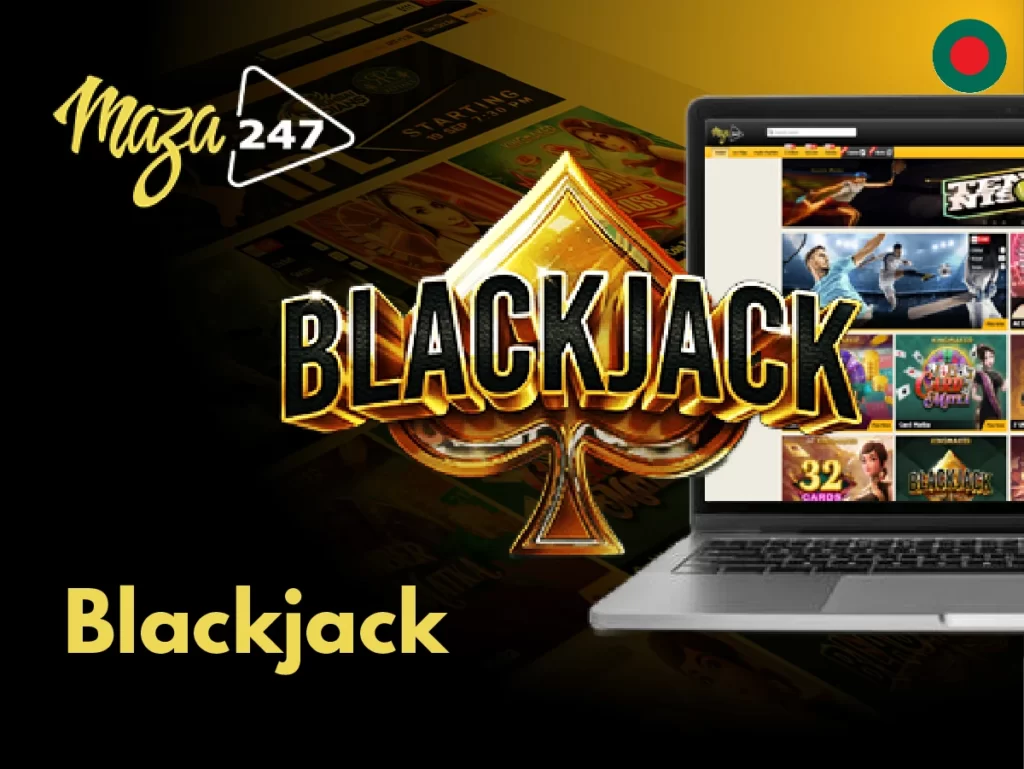Blackjack at online casino Maza247