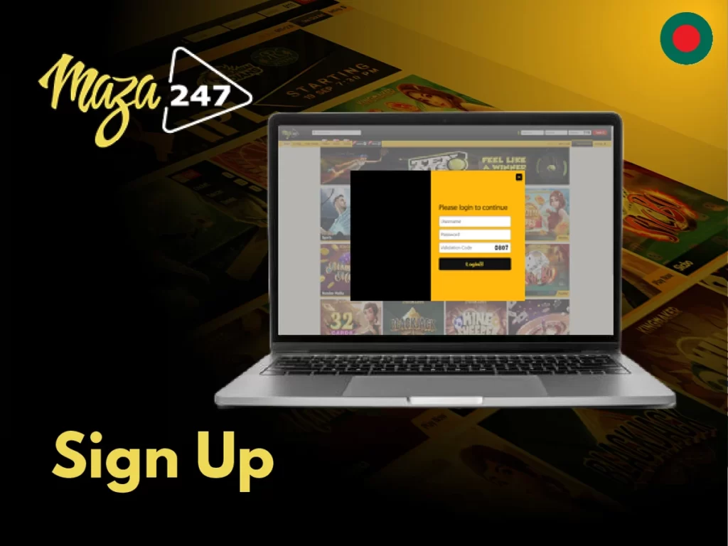 Maza247bet sign up